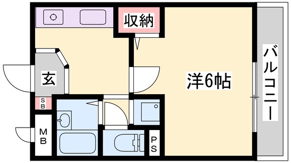 播磨高岡駅 徒歩18分 2階の物件間取画像